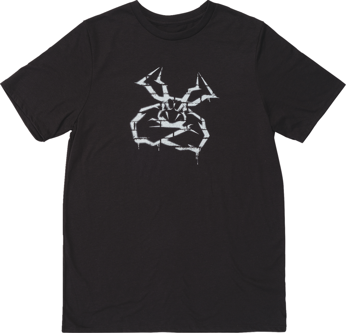 Moose Offroad Youth Agroid Graffiti T-Shirt - Black, Size Large, Part Number 3032-3823