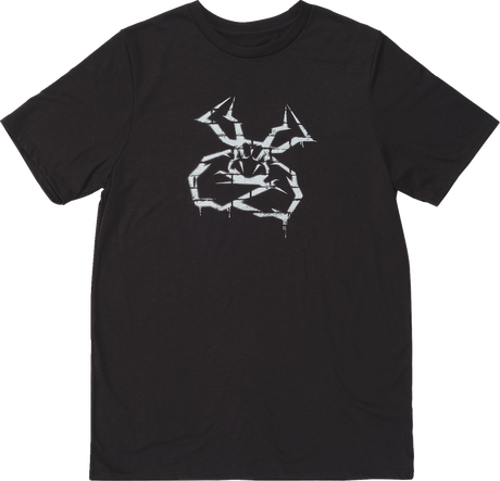 Moose Offroad Youth Agroid Graffiti T-Shirt - Black, Size Large, Part Number 3032-3823