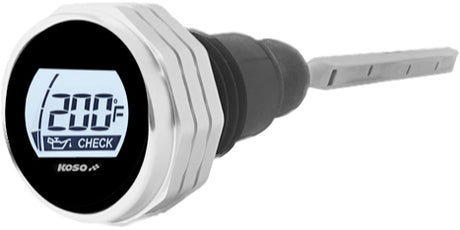 KOSO Digital Oil Dipstick for Harley-Davidson FLRT, FLHTCUL, FLHTKL, FLTRXS, FLHR Models (Part Number: BA053011)