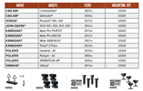 UTV Overbed Cargo Rack