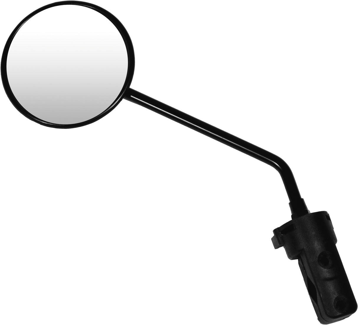 Kolpin ATV Mirror with Handlebar Mount - Fully Adjustable 4-Inch Mirror for Yamaha, Honda, Kawasaki, Polaris, and More