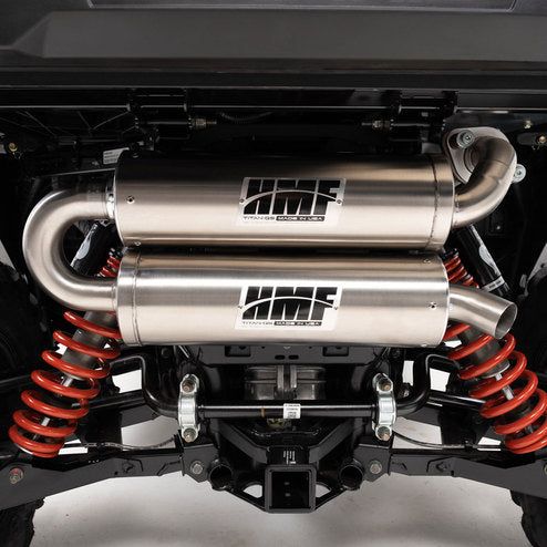 Polaris General Titan Twin Loop Exhaust System | HMF Racing