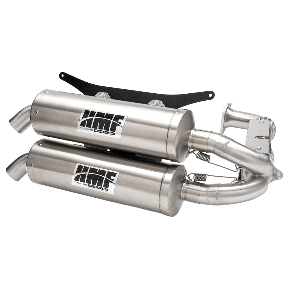 Polaris RZR Pro XP Titan Dual Full Turbo Back Exhaust | HMF Racing