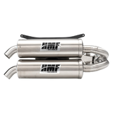 Polaris RZR Pro XP Titan Dual Full Turbo Back Exhaust | HMF Racing