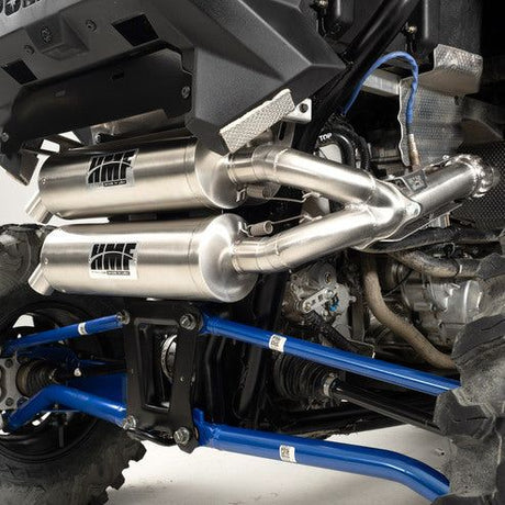 Polaris RZR Pro XP Titan Dual Full Turbo Back Exhaust | HMF Racing