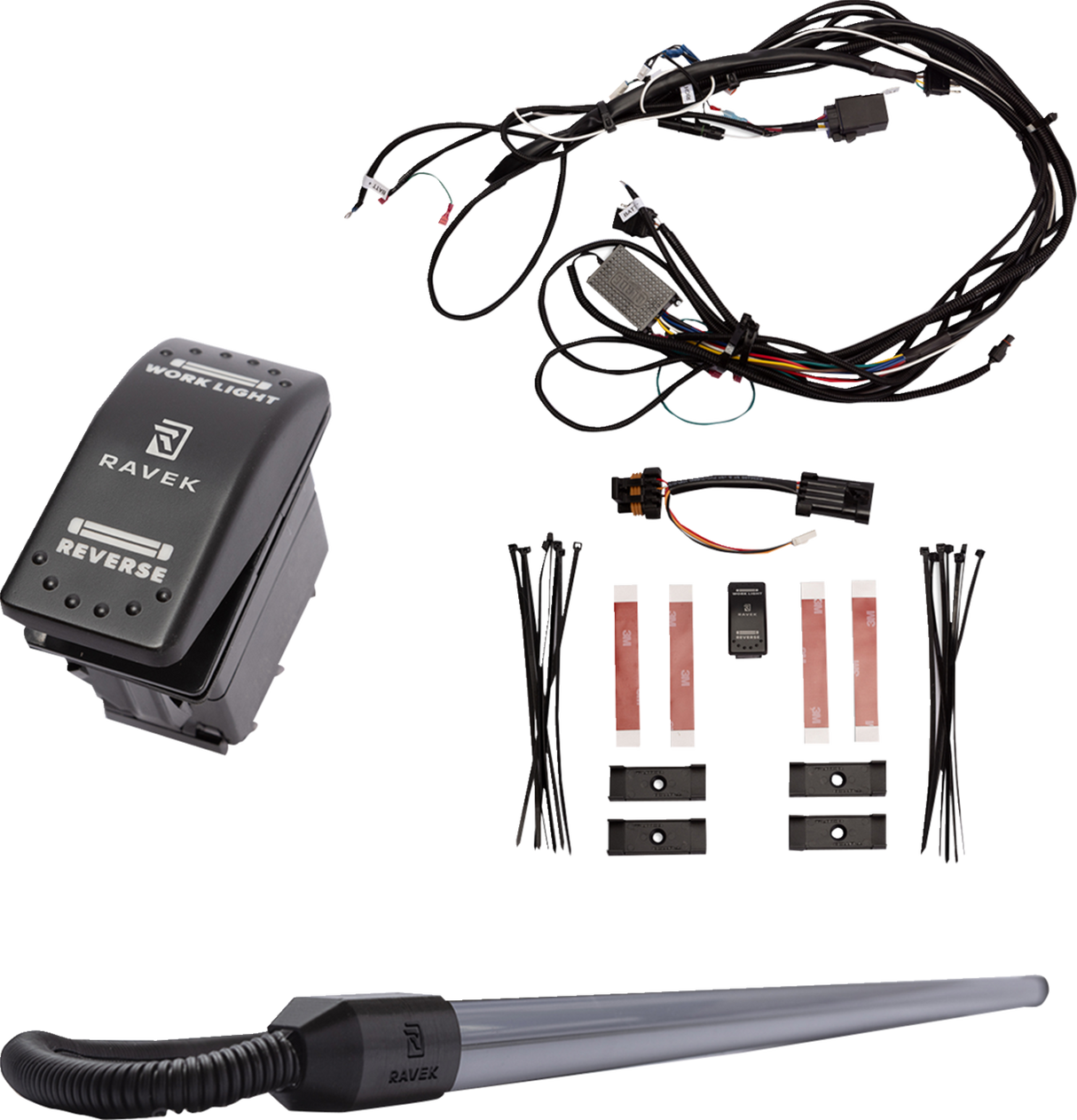 RAVEK Taillight - Multi-Function - General w/ Ride Command 64-704