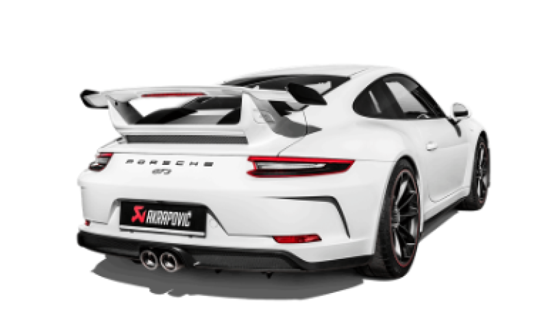 Akrapovic Slip-On Race Line Exhaust System for 2018 Porsche 911 GT3 (991.2) – Titanium, Part S-PO/TI/8