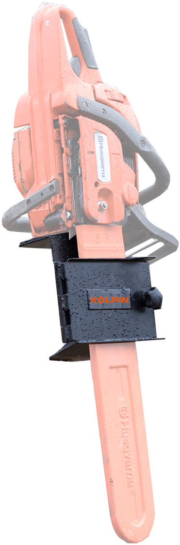 KOLPIN Saw Press II Chainsaw Mounting Bracket for ATV - Adjustable Heavy Duty Metal Holder