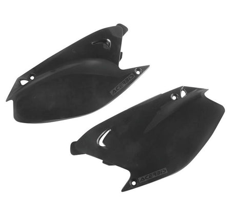 Acerbis Kawasaki KX125/KX250 Side Panels - Black (Part #2043360001) for 2003-2007 Models