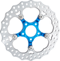 ARLEN NESS Spider Rotor - 12-19/32" - Blue - Front 300-109