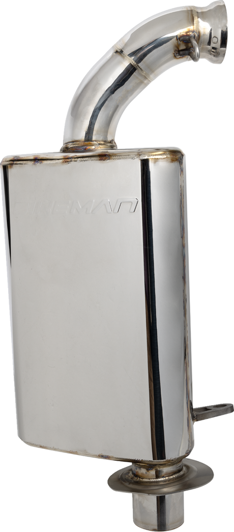 BIKEMAN PERFORMANCE Full Velocity Slip-On Muffler - Ceramic 02-228-SS-G5