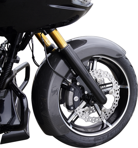 ARLEN NESS Front Fender - Fat Wrapper - 18" - Carbon Fiber - FLT '24-'25 210-042