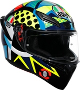 AGV K1 S Rossi Winter Test 2020 Motorcycle Helmet - Small, Fits Honda, Yamaha, Kawasaki, Suzuki, and Ducati
