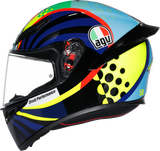 AGV K1 S Rossi Winter Test 2020 Motorcycle Helmet - Small, Fits Honda, Yamaha, Kawasaki, Suzuki, and Ducati