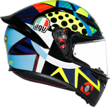 AGV K1 S Rossi Winter Test 2020 Motorcycle Helmet - 2XL, Fits Honda, Yamaha, Suzuki, Kawasaki, and Ducati