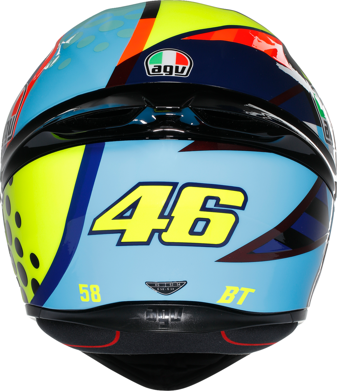 AGV K1 S Rossi Winter Test 2020 Motorcycle Helmet - XL | Designed for Optimal Fit and Safety