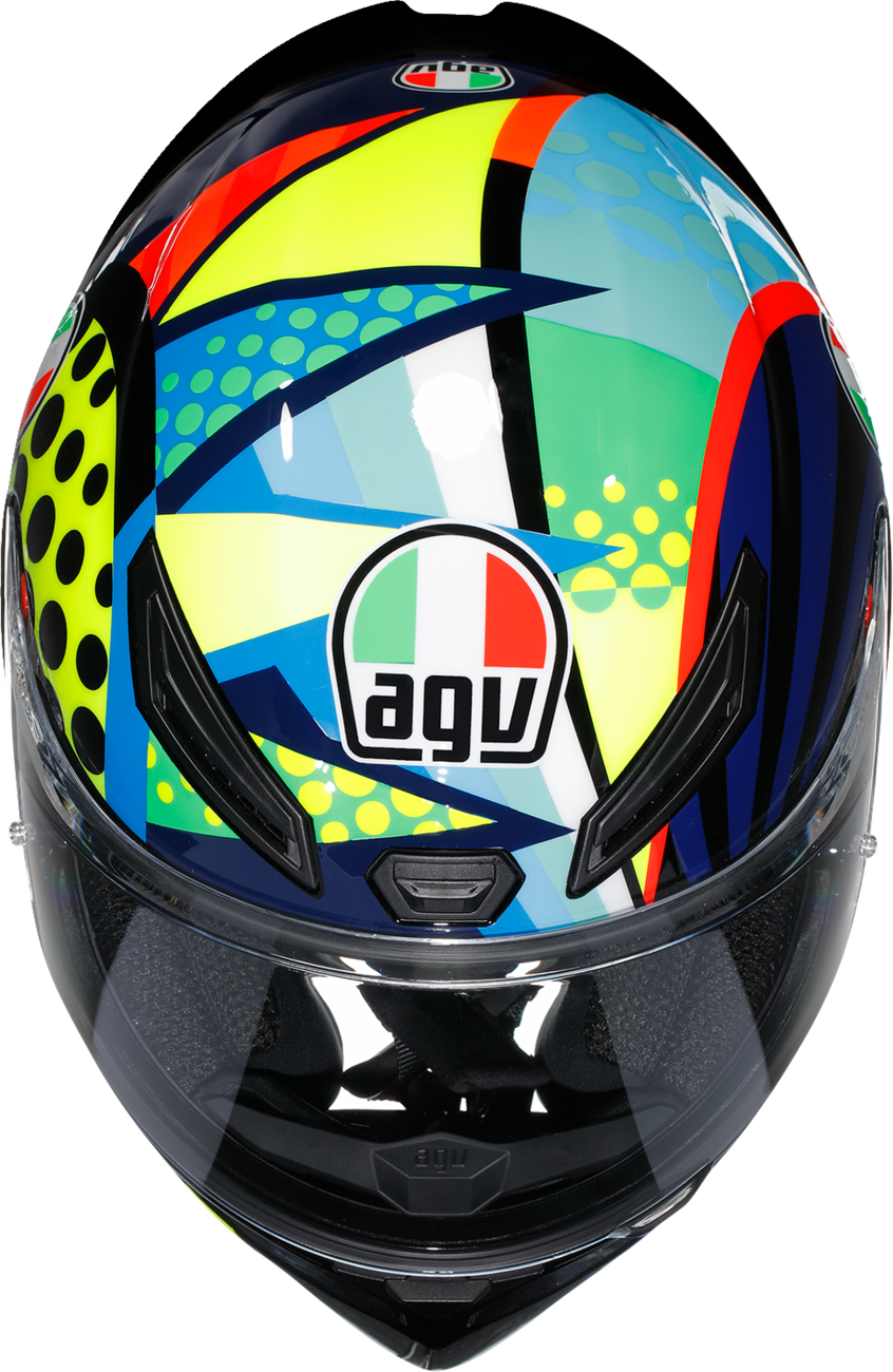 AGV K1 S Rossi Winter Test 2020 Motorcycle Helmet - 2XL, Fits Honda, Yamaha, Suzuki, Kawasaki, and Ducati