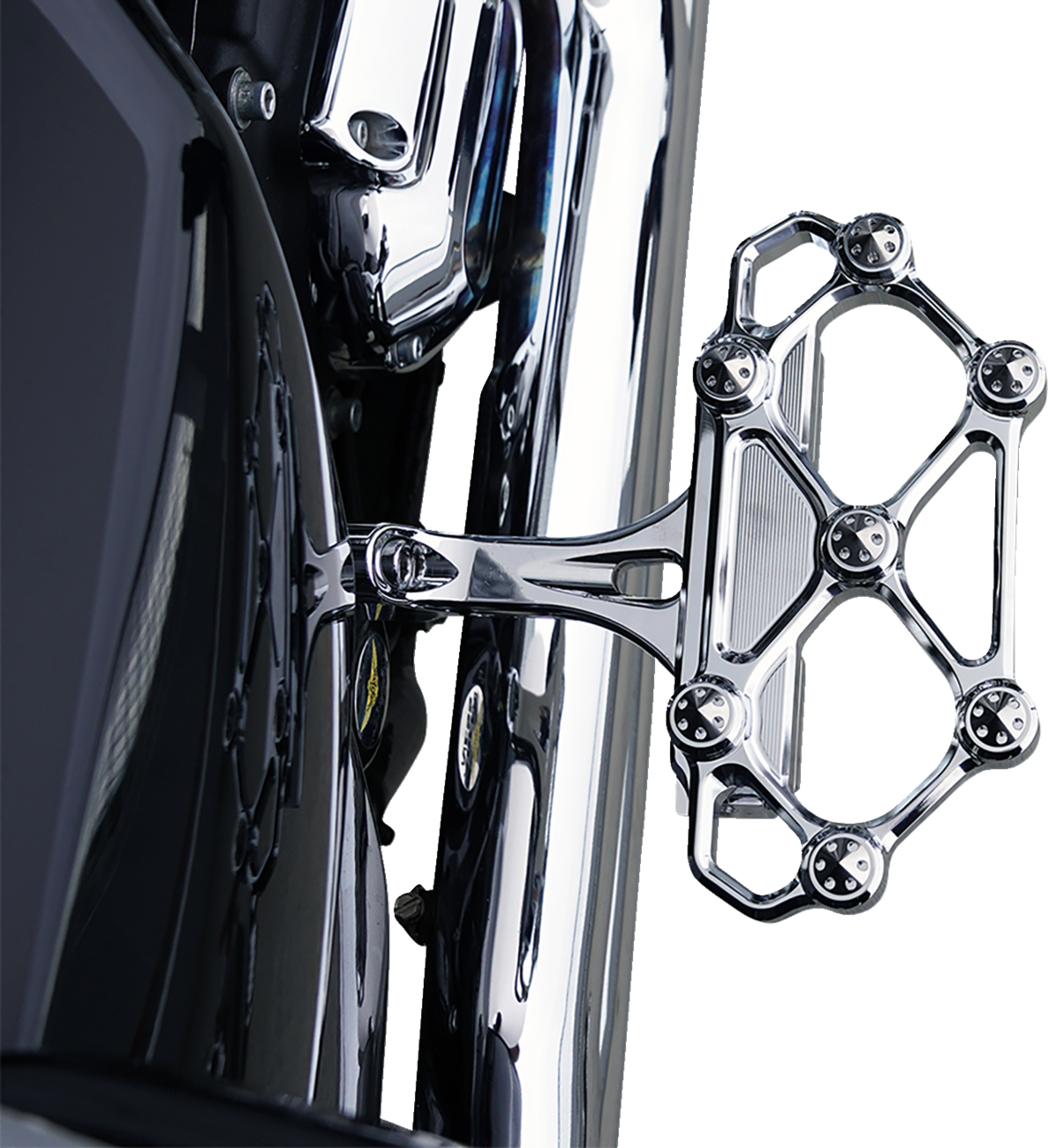 ARLEN NESS Diamond Floorboards - Passenger - Chrome 410-059