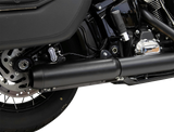 BASSANI XHAUST 4" Slip-On Muffler with 2-1/2" x 10" Baffle Core - Black - 49-State 1S38FB