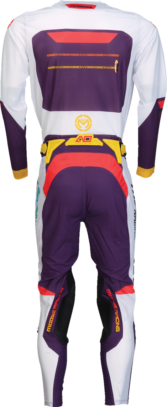 MOOSE OFFROAD Alpha One Pants - Purple/Red - US 28 Slim 2901-12059