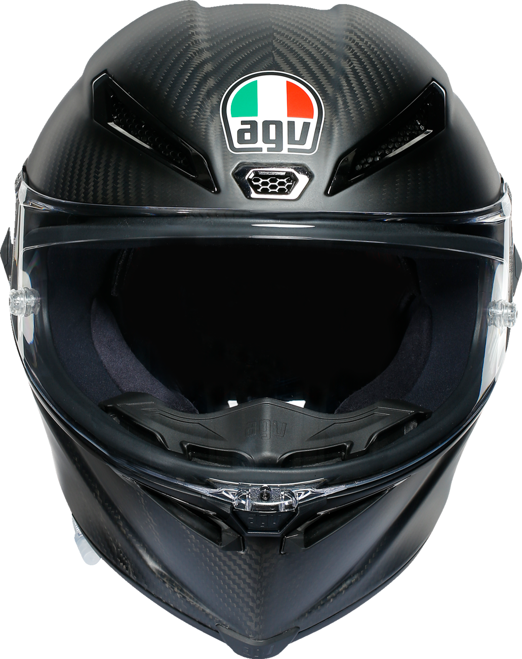 AGV Pista GP RR Matte Carbon Helmet for Race Cars and Motorcycles - XS (Part Number 2118356002-007-XS)
