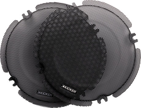 KICKER Black Mesh Speaker Grill for Harley-Davidson Tour-Pak 48HDTPG