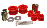 Energy Suspension Red Front Control Arm Bushing Set for Subaru Legacy, Outback, Impreza, Crosstrek, Forester, and WRX (Part #19.3102R)
