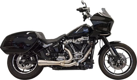 BASSANI XHAUST 2-into-1 Ripper Exhaust System with Megaphone Muffler - Stainless - 49-State - M8 Softail 1S79SSE