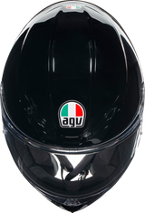 AGV K6 S Helmet - Black for Sport and Street Bikes, Medium, Model 2118395016009M