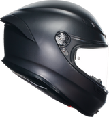AGV K6 S Matte Black Helmet for Motorcycles - XL (Part Number 2118395016011XL)