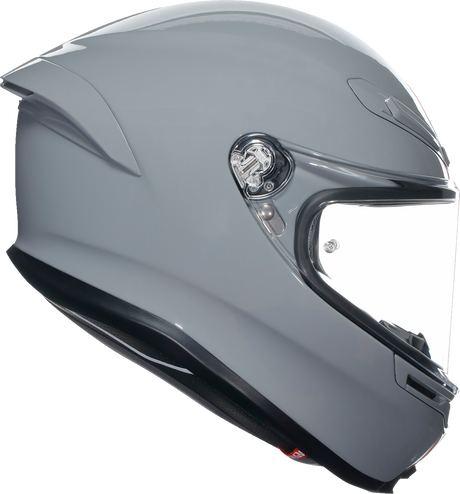 AGV K6 S Helmet in Nardo Gray - Small | Advanced Motorcycle Helmet with Ventilation and Safety Features