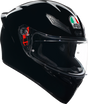 AGV K1 S Helmet - Black Large - Motorcycle Helmet with Ventilation and Pinlock Prepared Fit for Honda, Yamaha, Kawasaki, Suzuki, Harley-Davidson, and more