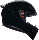 AGV K1 S Helmet - Black Large - Motorcycle Helmet with Ventilation and Pinlock Prepared Fit for Honda, Yamaha, Kawasaki, Suzuki, Harley-Davidson, and more