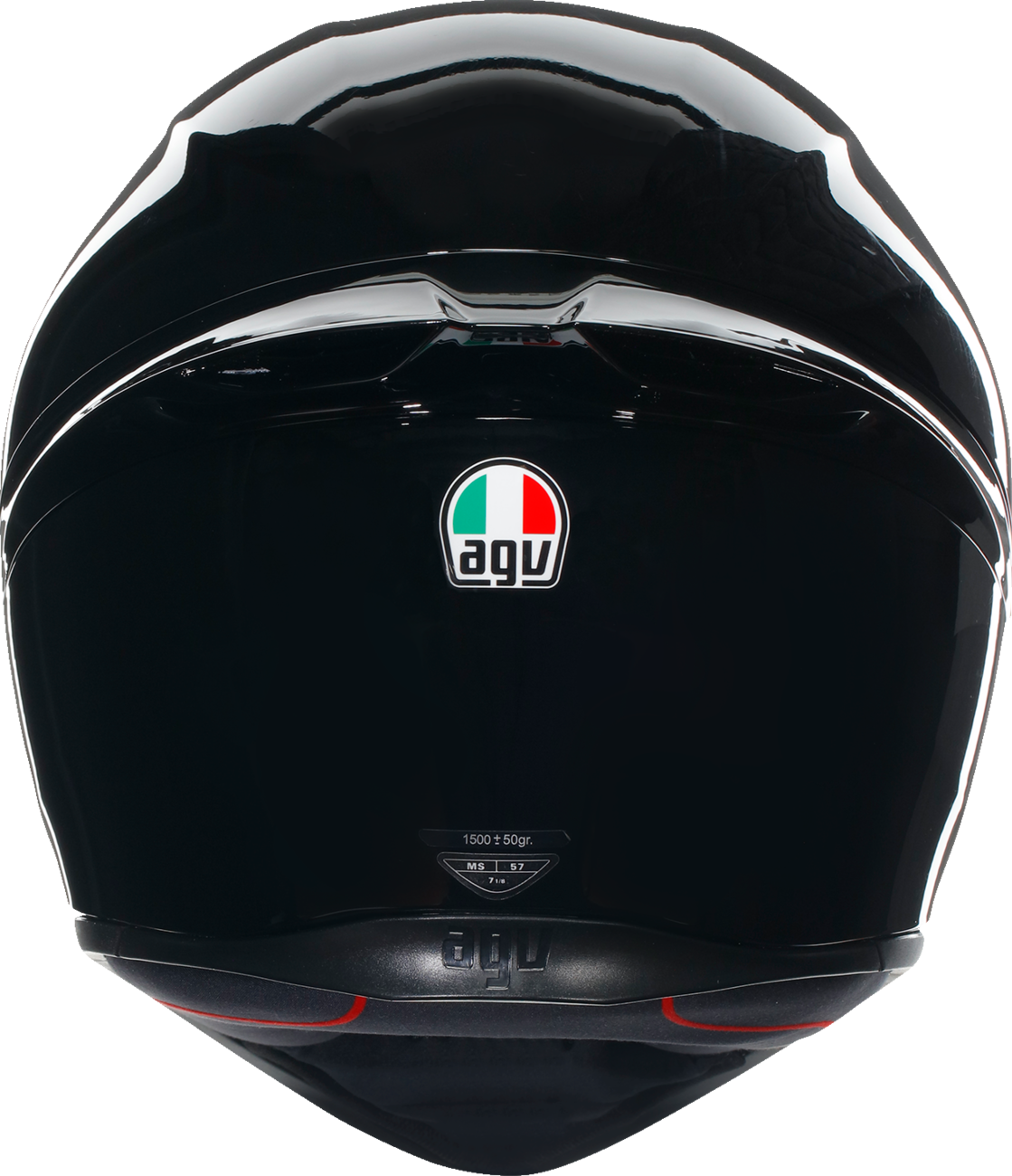 AGV K1 S Helmet - Black Large - Motorcycle Helmet with Ventilation and Pinlock Prepared Fit for Honda, Yamaha, Kawasaki, Suzuki, Harley-Davidson, and more