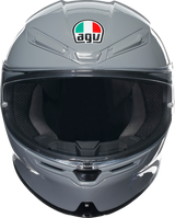 AGV K6 S Helmet in Nardo Gray for Motorcycle Riding – Medium (Part Number: 2118395016012M)