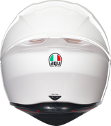 AGV K1 S Helmet - White Small - Sportbike Motorcycle Helmet with Ventilation and Pinlock Prepared Fit for Honda, Yamaha, Kawasaki, Suzuki, and More