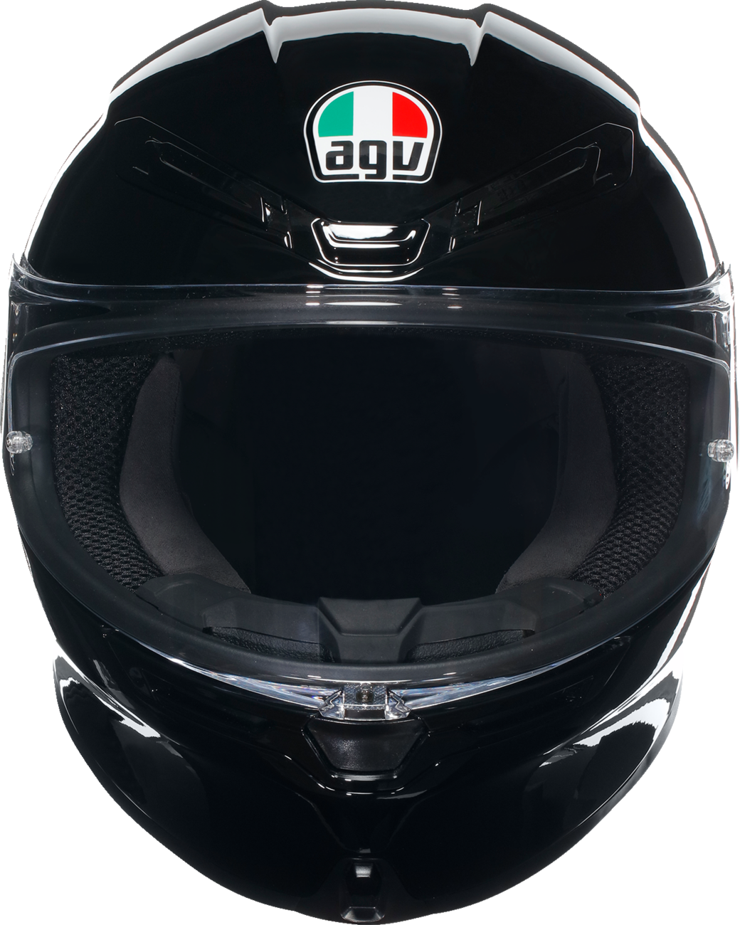 AGV K6 S Helmet - Black for Sport and Road Bikes, Large (Part 2118395016009L)