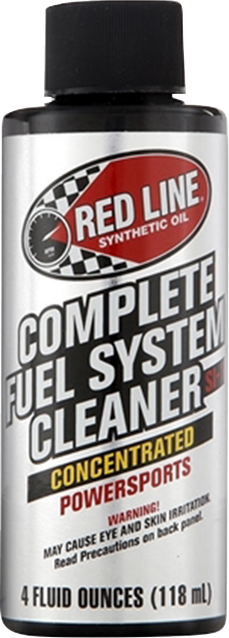 RED LINE SYNTHETIC OIL Complete Fuel System Cleaner - 4 US fl oz. 60102