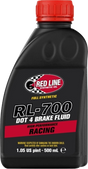 RED LINE SYNTHETIC OIL DOT 4 Racing Brake Fluid - 500 ml 90405