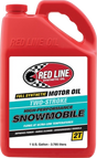 RED LINE SYNTHETIC OIL 2-Cycle Snowmobile Oil - 1 US gallon 41005