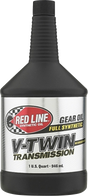 RED LINE SYNTHETIC OIL V-Twin Transmission Oil with Shockproof - 1 US quart 42804