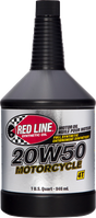 RED LINE SYNTHETIC OIL Synthetic Motor Oil - 20W50 - 1 US quart 42504