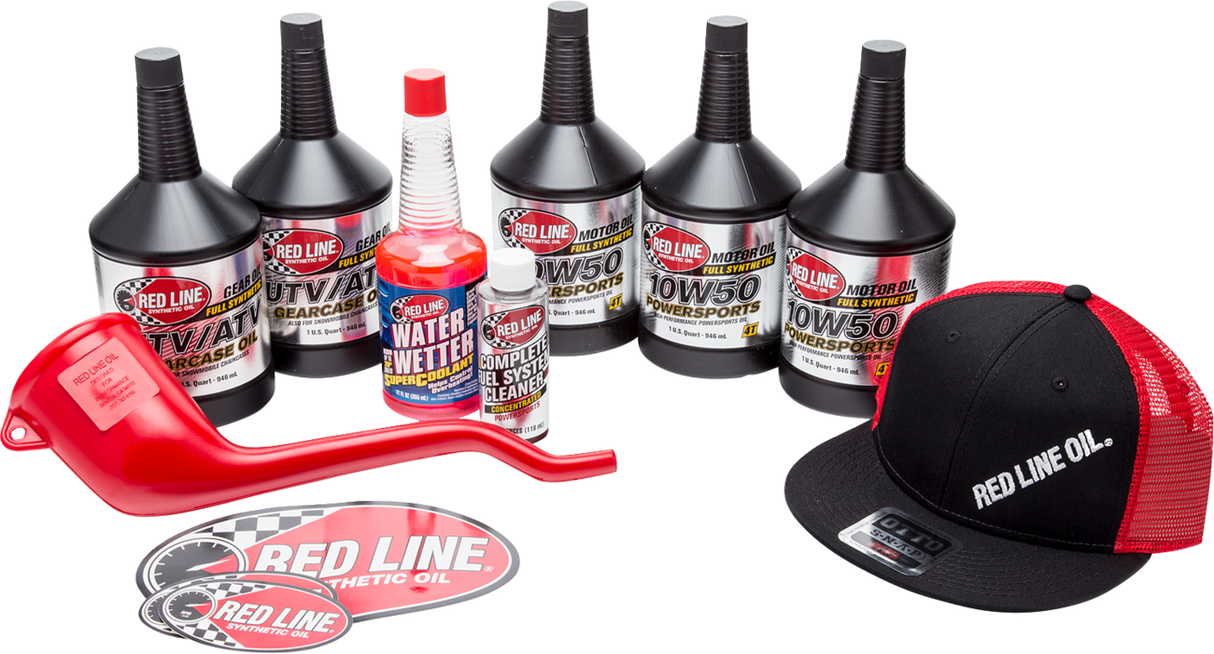 RED LINE SYNTHETIC OIL UTV/ATV Powerpack - 10W50 90220