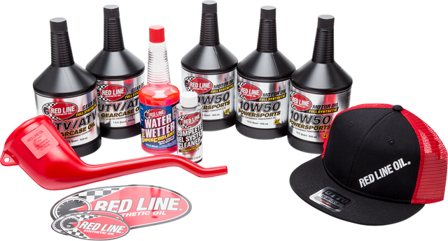 RED LINE SYNTHETIC OIL UTV/ATV Powerpack - 10W50 90220
