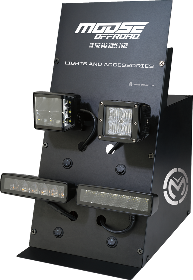 MOOSE OFFROAD Product Display - LED Lighting / Light Bars MSE-LBDISP