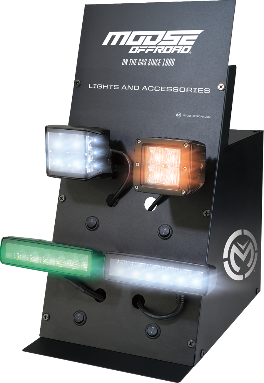 MOOSE OFFROAD Product Display - LED Lighting / Light Bars MSE-LBDISP