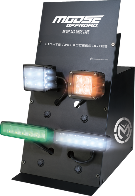 MOOSE OFFROAD Product Display - LED Lighting / Light Bars MSE-LBDISP
