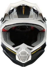 MOOSE OFFROAD MR3 Helmet - F.A.F. - White/Black/Gold - Small 0110-8928