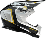 MOOSE OFFROAD MR3 Helmet - F.A.F. - White/Black/Gold - Small 0110-8928