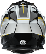 MOOSE OFFROAD MR3 Helmet - F.A.F. - White/Black/Gold - Small 0110-8928